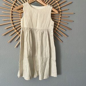 Girls linen dress